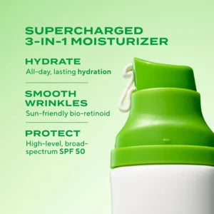 Superactive Moisturizer SPF 50 Wrinkle-Fighting